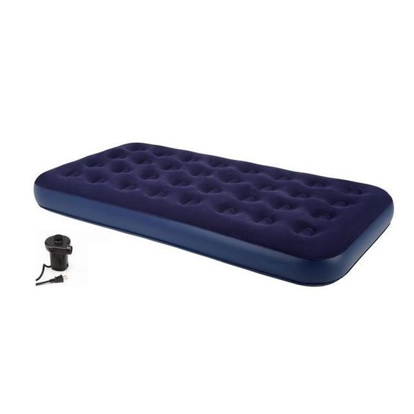Chesterfield Leather Second Avenue Collection Twin Air Mattress with Electric Air Pump CH31991